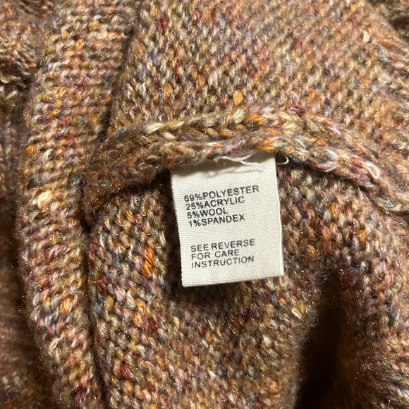 Multicolour mixed yarn sweater / size L / like new - Picture 2 of 2